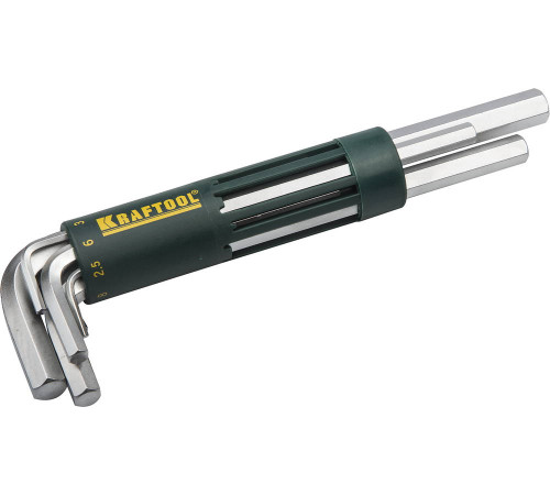 KRAFTOOL 8 шт, набор длинных имбусовых ключей (27430-2) купить  в Сочи