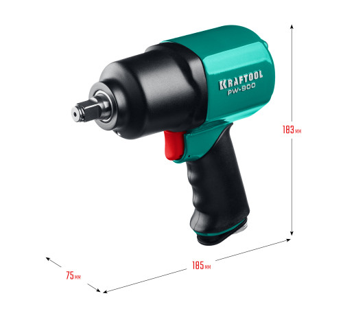 KRAFTOOL PW-900, 1/2″, 880 Н·м, ударный пневматический гайковерт (64210) купить  в Сочи