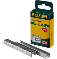 KRAFTOOL тип 140 (G/11/57) 8 мм, 1000 шт, калибр 20GA, скобы для степлера (31680-08)