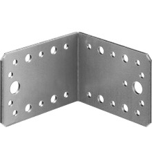 ЗУБР УК-2.5, 65 x 90 x 90 x 2.5 мм, цинк, крепежный уголок (31012-90)