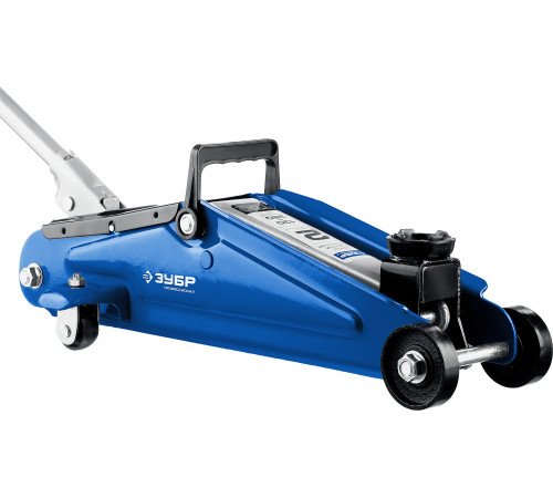 ЗУБР Т-50, 2 т, 130 - 380 мм, подкатной домкрат с увеличенным подъемом в кейсе, Профессионал (43052-2-K) купить  в Сочи