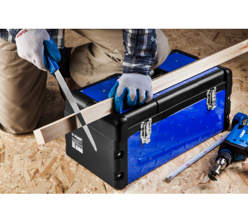 ЗУБР СПЕЦ-21, 530 x 270 x 240 мм, (21″), металлический ящик для инструментов, Профессионал (38155-21) купить  в Сочи