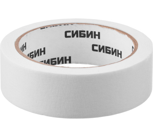 СИБИН 30 мм х 25 м, креповый, малярный скотч (12111-30) купить в Сочи СИБИН 30 мм х 25 м, креповый, малярный скотч (12111-30) купить в Сочи