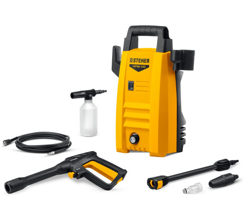 STEHER 110 Атм, 1400 Вт, мойка высокого давления, пистолет G-180 (HPW-110) купить в Сочи STEHER 110 Атм, 1400 Вт, мойка высокого давления, пистолет G-180 (HPW-110) купить в Сочи