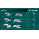 KRAFTOOL Vise-Wrench, 300 мм, клещи переставные-гаечный ключ (22068) купить в Сочи