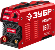 ЗУБР ММА, 160 А, RED MACHINE, сварочный аппарат инверторный, макс. электрод Ø 4.0 мм (СА-160)