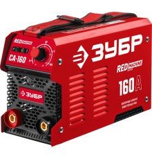 ЗУБР ММА, 160 А, RED MACHINE, сварочный аппарат инверторный, макс. электрод Ø 4.0 мм (СА-160)