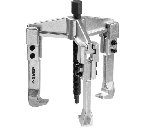 ЗУБР внешний d 30 - 130 мм, внутренний d 70 - 180 мм, раздвижной трехзахватный съемник, Профессионал (43312-180-150) купить  в Сочи