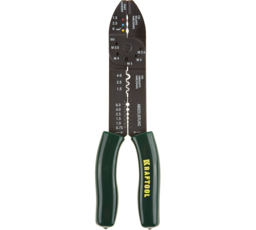 KRAFTOOL MK-7, 0.75 - 6 мм2, многофункциональный стриппер (22661) купить в Сочи KRAFTOOL MK-7, 0.75 - 6 мм2, многофункциональный стриппер (22661) купить в Сочи
