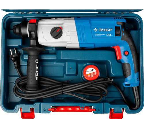 ЗУБР 30 мм, 900 Вт, перфоратор SDS Plus, Профессионал (ЗП-30-900 К) купить  в Сочи