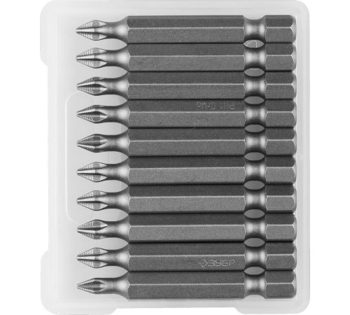 ЗУБР 10 шт, PH1, 50 мм, кованые биты (26001-1-50-10) купить в Сочи ЗУБР 10 шт, PH1, 50 мм, кованые биты (26001-1-50-10) купить в Сочи