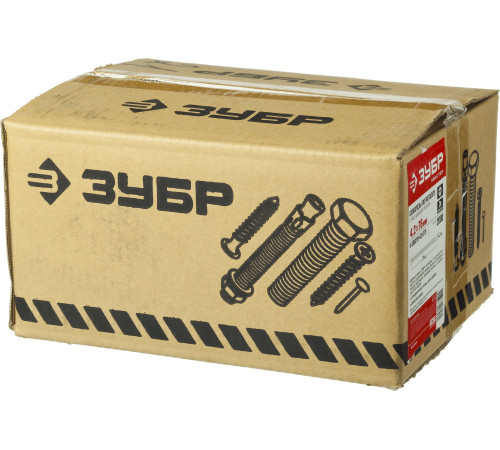 ЗУБР ПШМ-С, 76 х 4.2 мм, цинк, 2000 шт, саморез с пресс-шайбой и сверлом (4-300210-42-076) купить  в Сочи