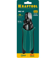 KRAFTOOL RC-11, 2 в 1, кабельные ножницы (22696-2)