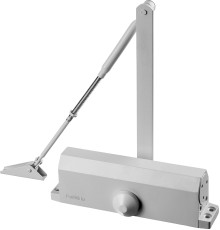 STAYER MAXComfort, до 100 кг, белый серебро, дверной доводчик (37916-100)