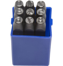 ЗУБР 8 мм, арабские, штамповочные цифровые клейма, Профессионал (21501-08)