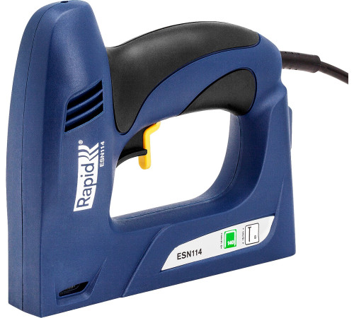 RAPID R:El.Staple Gun ESN114, тип 140 и гвоздей 300, 2-в-1, нейлер-степлер (гвозде/скобозабиватель) электрический для скоб (5000131) купить  в Сочи