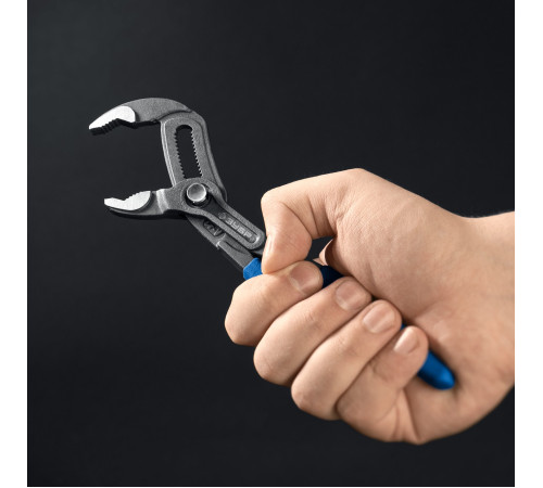 ЗУБР Профи 180 мм, захват 42 мм, CrV, переставные клещи с быстрым перемещением (22441-18) купить  в Сочи