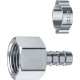 ЗУБР штуцер ″елочка″, 10 мм - 1/2″F, переходник с обжимным хомутом, Профессионал (64923-1/2-10) купить в Сочи