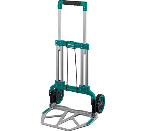 KRAFTOOL ATLANT, до 120кг, каркас и платформа из алюминия, платформа 48.5х35см, колеса d18см, вес 6.9кг, складная хозяйственная тележка (38751-120) купить  в Сочи
