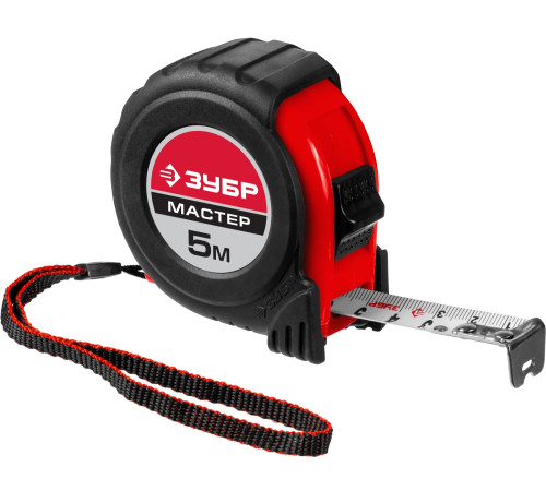 ЗУБР 5 м х 19 мм, рулетка (34055-05-19) купить  в Сочи