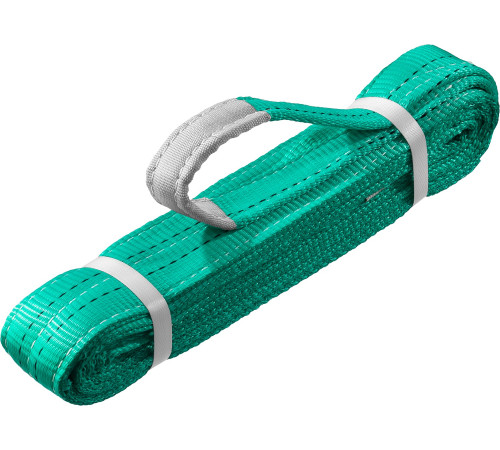 ЗУБР СТП-2/2, зеленый, г/п 2 т, длина 2 м, текстильный петлевой строп (43552-2-2) купить  в Сочи