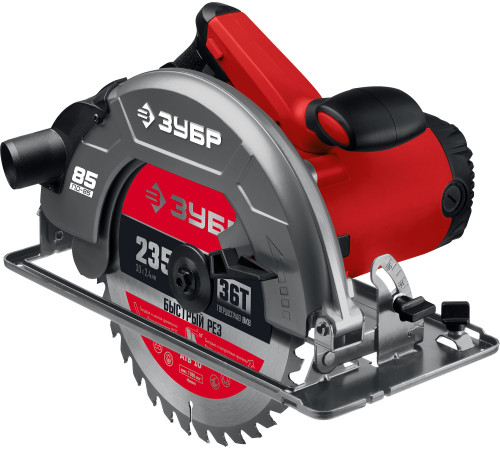 ЗУБР d 235 мм, 2200 Вт, циркулярная пила (дисковая) (ПД-85) купить  в Сочи