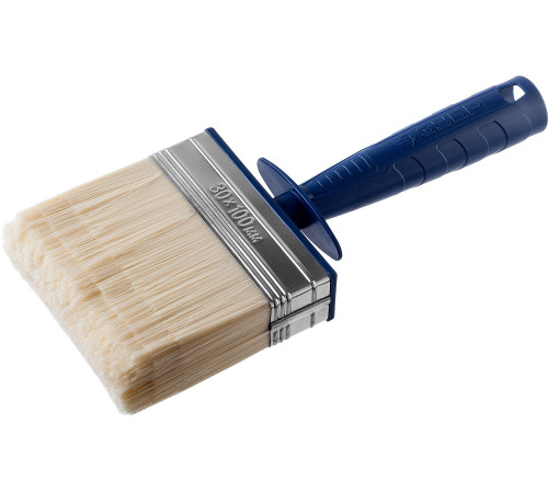 ЗУБР АКВА, 3 х 10 см, искусственная щетина, пластмассовый корпус, для воднодисперсионных и акриловых ЛКМ, макловица (01817-10) купить  в Сочи