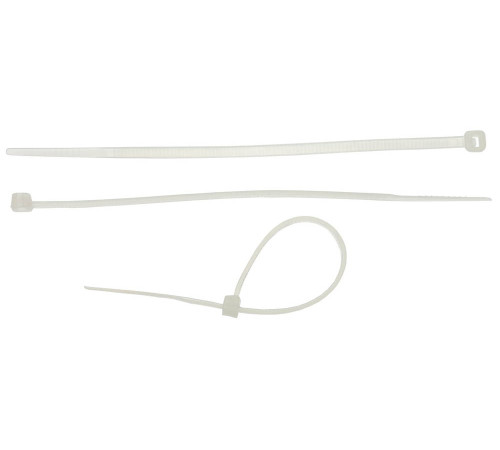 ЗУБР КС-Б2, 2.5 x 100 мм, нейлон РА66, 50 шт, белые, кабельные стяжки, Профессионал (4-309017-25-100) купить  в Сочи