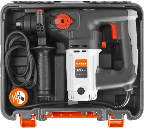 ЗУБР 26 мм, 750 Вт, перфоратор SDS Plus (ЗП-26-750 ЭК) купить  в Сочи