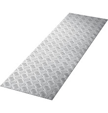 ЗУБР Квинтет, 300 х 1200 х 1.5 мм, алюминиевый рифленый лист, Профессионал (53831)