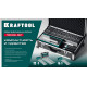 KRAFTOOL 280х115 мм (6шт) - 480х130 мм (6шт), набор нержавеющих гребенок со сменной 2к ручкой, в пластиковом кейсе (33268-H12) купить в Сочи