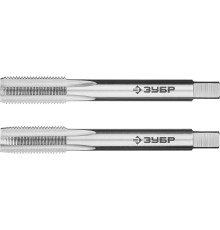 ЗУБР М10 x 1.0 мм, сталь Р6М5, комплект машинно-ручных метчиков, Профессионал (4-28007-10-1.0-H2)