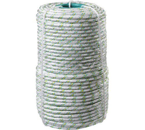 СИБИН d 8 мм, 16-прядный, 100 м, плетеный, с сердечником, капроновый фал (50220-08) купить  в Сочи