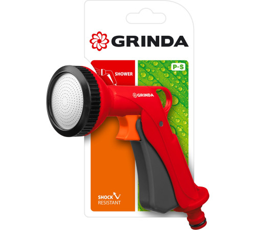 GRINDA P-S, душевой, курок спереди, пластиковый, поливочный пистолет (8-427365) купить в Сочи GRINDA P-S, душевой, курок спереди, пластиковый, поливочный пистолет (8-427365) купить в Сочи