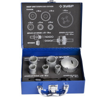 ЗУБР 6 шт, сталь Р6М5, (20,22,25,30.35,60), набор биметаллических коронок (29531-H6-1)