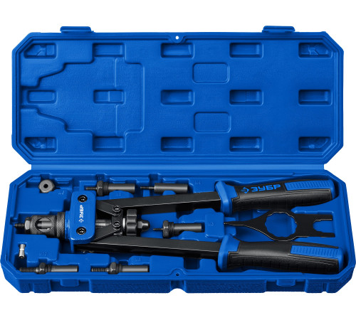 ЗУБР Р-М10, М3 - М10, резьбовой двуручный заклепочник в кейсе, Профессионал (31056) купить в Сочи ЗУБР Р-М10, М3 - М10, резьбовой двуручный заклепочник в кейсе, Профессионал (31056) купить в Сочи