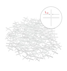 ЗУБР 1 мм, 200 шт, крестики для плитки (33811-1)