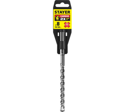 STAYER 8 x 160 мм, SDS-plus бур, Professional (2930-160-08) купить в Сочи STAYER 8 x 160 мм, SDS-plus бур, Professional (2930-160-08) купить в Сочи