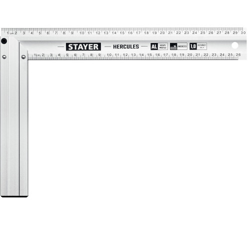 STAYER 300 мм, жесткий столярный угольник, Professional (3432-30) купить в Сочи STAYER 300 мм, жесткий столярный угольник, Professional (3432-30) купить в Сочи