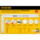 STAYER 300 мм, жесткий столярный угольник, Professional (3432-30) купить в Сочи
