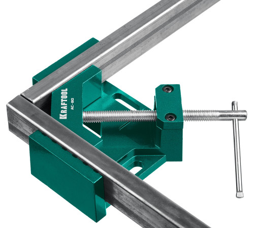 KRAFTOOL AC-80, глубина зажима 70 мм, мощная алюминиевая угловая струбцина (32202) купить  в Сочи KRAFTOOL AC-80, глубина зажима 70 мм, мощная алюминиевая угловая струбцина (32202) купить  в Сочи