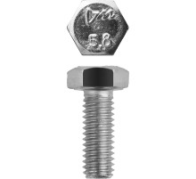 ЗУБР ГОСТ 7798-70, кл. пр. 5.8, M6 х 12 мм, цинк, 5 кг, болт (303080-06-012)