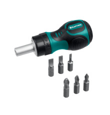 KRAFTOOL Kompakt-6, 6 предм., с битами, реверсивная отвертка (26190-H7)