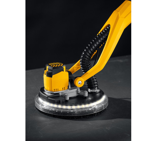STEHER d225 мм, 500 Вт, подсветка, бесщеточная шлифовальная машина для стен (жираф), кейс (DWB-500) купить в Сочи STEHER d225 мм, 500 Вт, подсветка, бесщеточная шлифовальная машина для стен (жираф), кейс (DWB-500) купить в Сочи