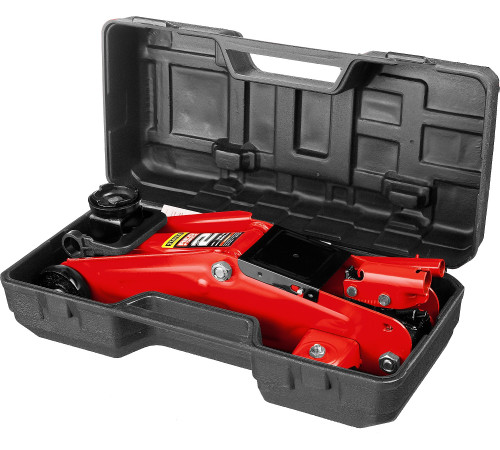 STAYER R-22 RED FORCE, в кейсе, 2 т, 125 - 320 мм, подкатной домкрат для легковых а/м, Professional (43152-2-K) купить  в Сочи