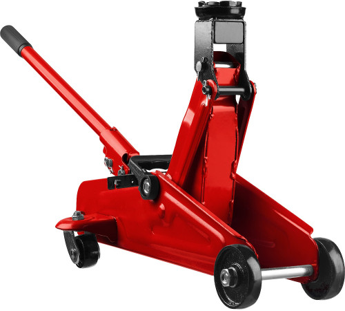 STAYER R-22 RED FORCE, в кейсе, 2 т, 125 - 320 мм, подкатной домкрат для легковых а/м, Professional (43152-2-K) купить  в Сочи