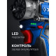 ЗУБР КОМБИ #5 набор: дрель-шуруповерт + мини УШМ + LED фонарь, BRUSHLESS, 12 В, 45 Н·м, 2 АКБ тип Т7 (4 и 2 А·ч), кейс, Профессионал (DB-125-42ABF) купить в Сочи