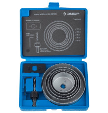 ЗУБР 5 коронок, 64-127 мм, набор коронок по дереву (29553-H7)