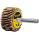 STAYER d 30 x 15 мм, P80, на шпильке d 6 мм, круг шлифовальный лепестковый (36606-080) купить в Сочи