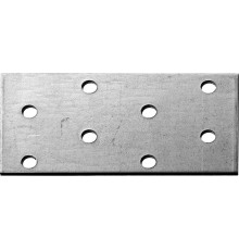 ЗУБР ПС-2.0, 40 x 80 x 2 мм, цинк, соединительная пластина (310256-040-080)